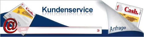 Cash. banner_kundenservice_welle Cash. Kundenservice