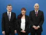 klein-Gruppenfoto Das neue Geschäftsführungsteam der Efonds24 GmbH: Jürgen Singer, Anja Heyn , Christian Schmidt (von links)