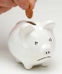 Sparschwein traurig Vorsorge Sparschwein traurig Vorsorge