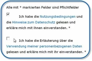 Double-opt-in-Verfahren: Grafik Double-opt-in-Verfahren: Grafik