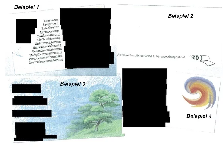 Visitenkarten