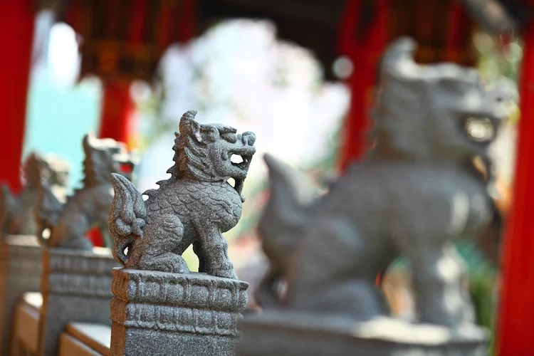 China Statuen - 750