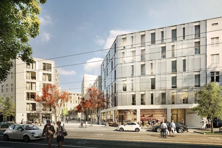 Projekt Puhlmannhof Berlin_Perspektive Kastanienallee