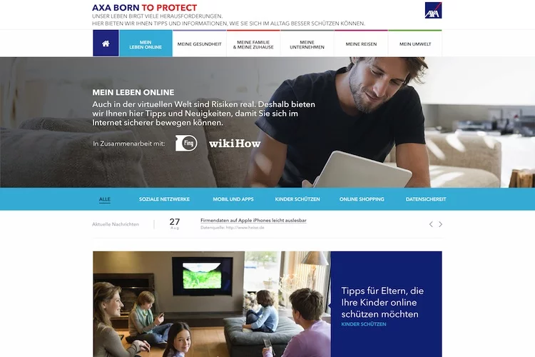 Axa Mein Leben Online