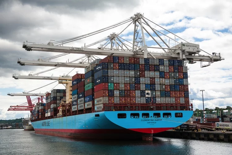 Maersk-Reederei-Container