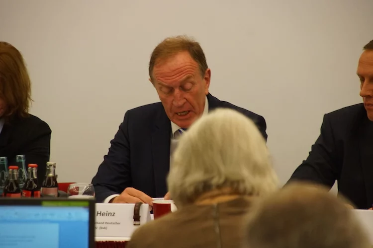 BVK-Präsident Michael H. Heinz