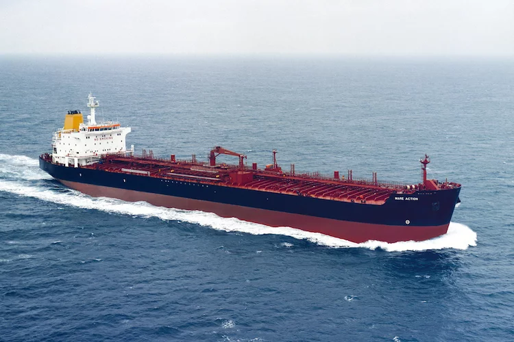 Frachter "MareAction" aus der Marenave-Flotte