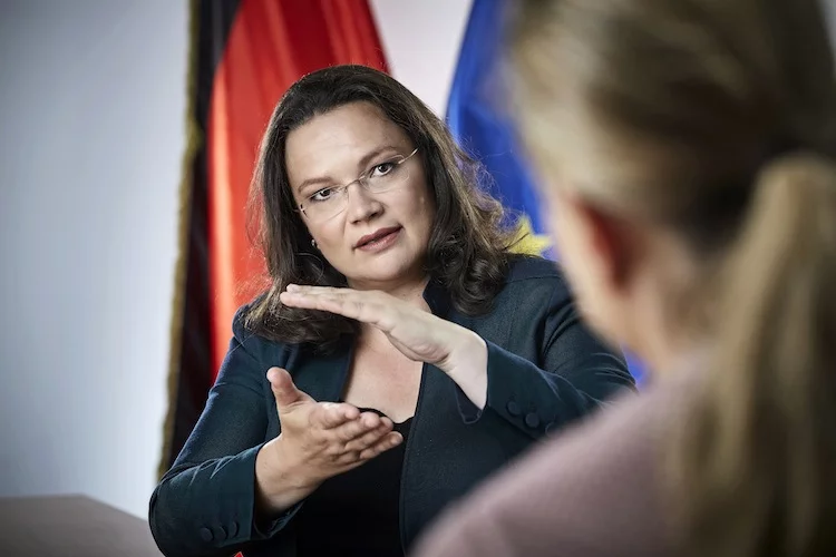 Andrea Nahles, Bundesministerin für Arbeit und Soziales