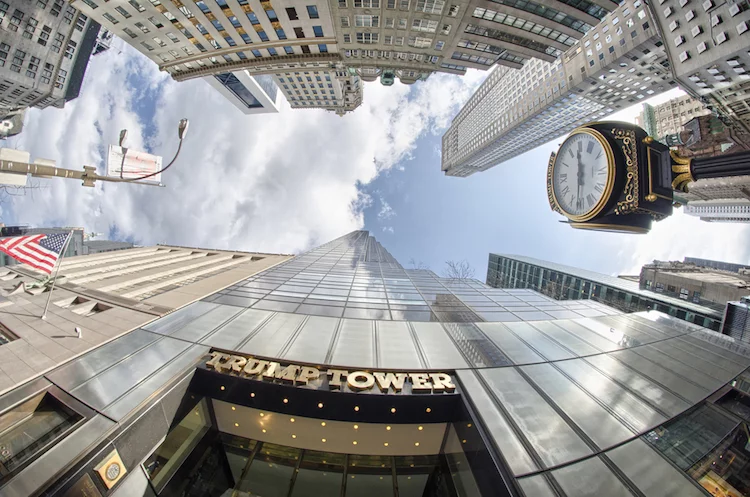 trump tower new york city nyc immobilien USA us amerika office buro buero shutterstock_124423051