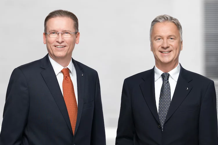 Führungsduo bei Project Beteiligungen: Markus Schürmann (links) und Ottmar Heinen.
