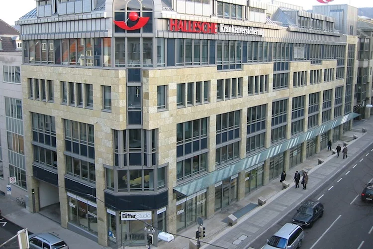 Unternehmenssitz der Halleschen in Stuttgart