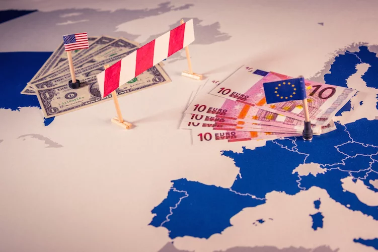 Die Unsicherheit über Zölle und Einfuhrquoten belastet die Handelsbeziehungen zwischen den USA und der EU.