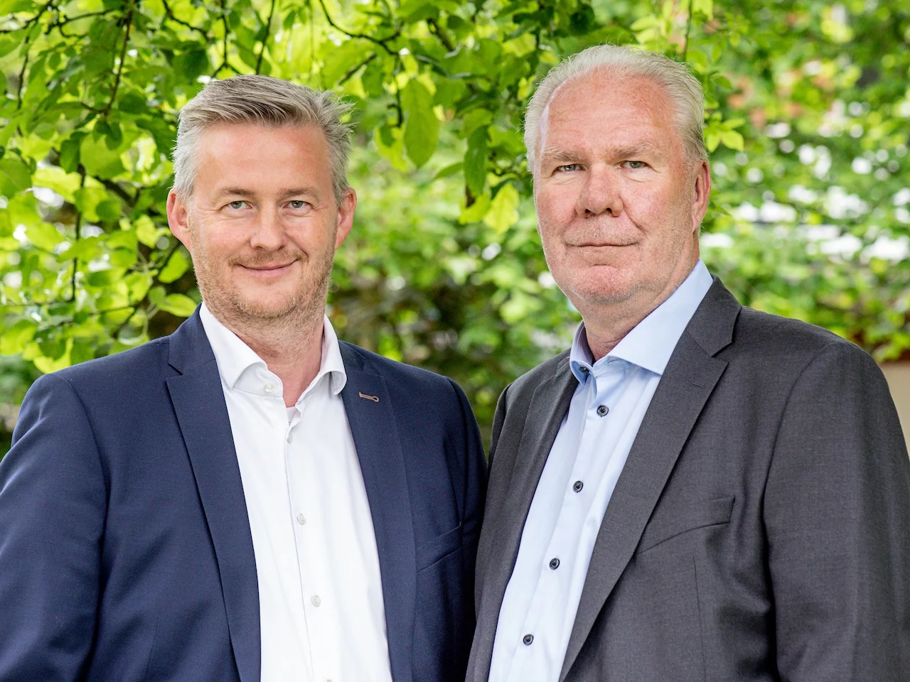 Tjark Goldenstein, Geschäftsführender Gesellschafter und Gründer der ÖKORENTA (rechts); Jörg Busboom, Geschäftsführer der ÖKORENTA (links)