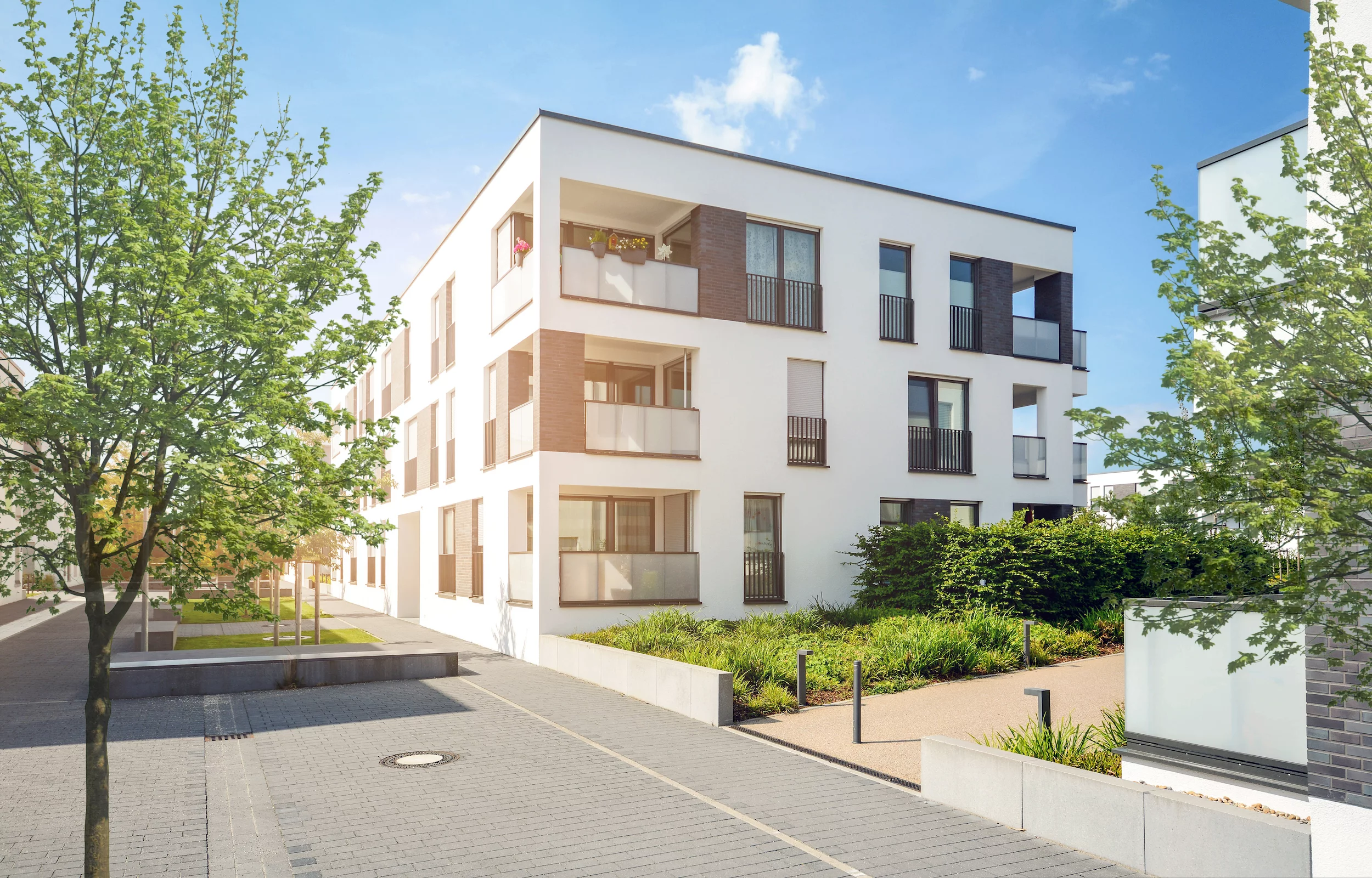 Moderne Wohnanlage