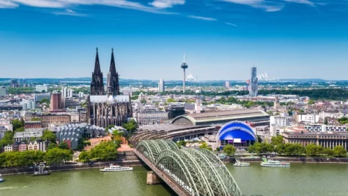 Luftaufnahme von Köln