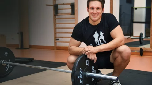 Junger Sportler