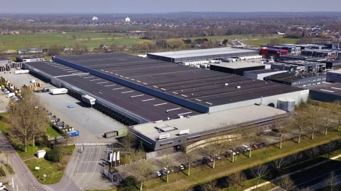 Luftbild des neuen Objekts von Garbe