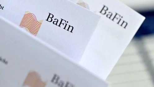 Logo der BaFin auf mehreren Briefbögen