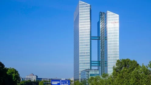 Die von Commerz Real verkauften Bürotürme ragen weit in den Himmel