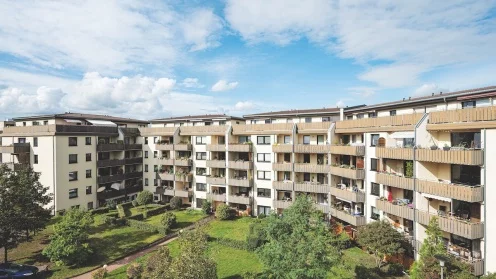 Bestandswohnanlage mit 114 Einheiten und 120 Stellplätzen die die AS Gruppe in Kürze in den Einzelvertrieb gibt.
