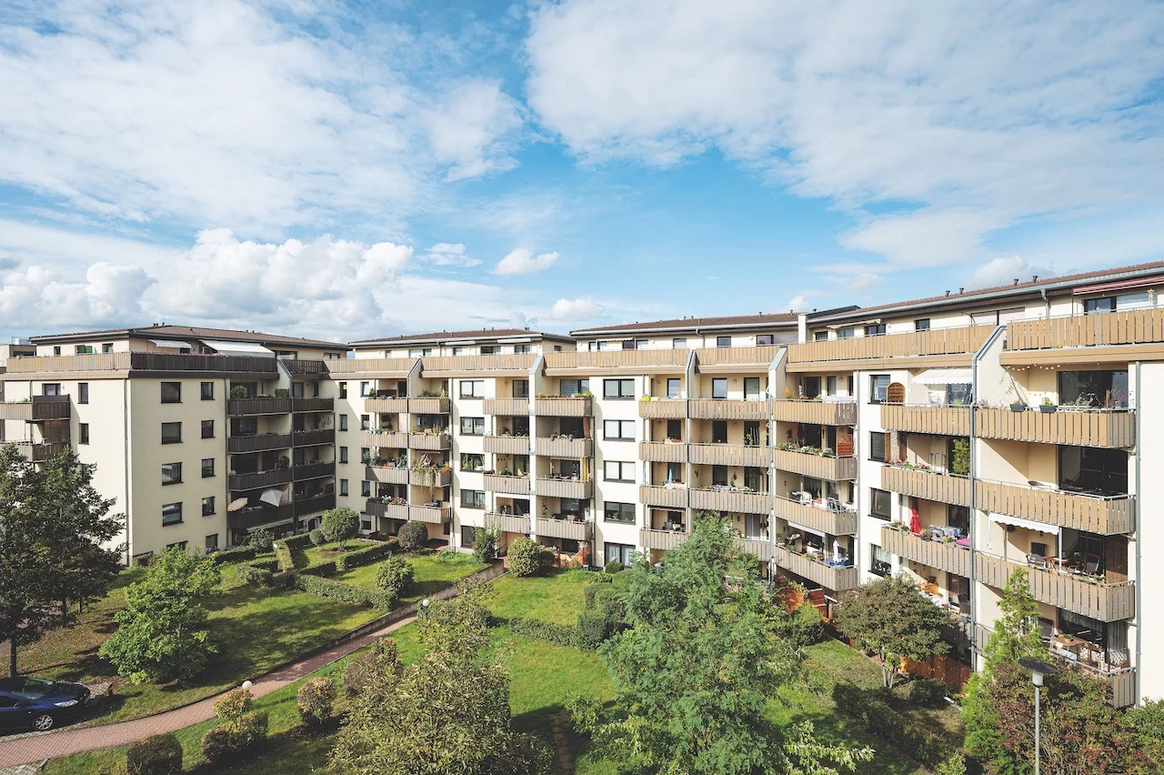 Bestandswohnanlage mit 114 Einheiten und 120 Stellplätzen die die AS Gruppe in Kürze in den Einzelvertrieb gibt.