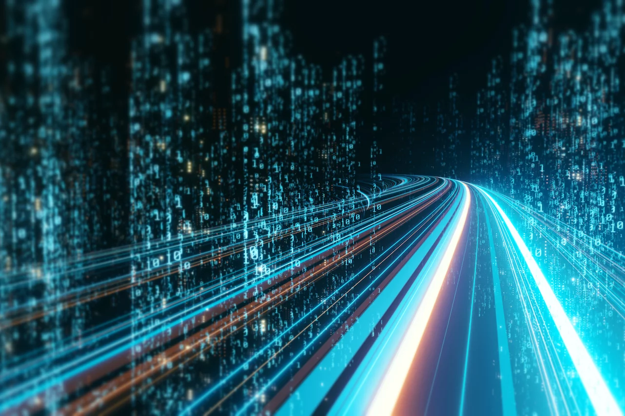 Symbolbild Digitale Infrastruktur Datenautobahn