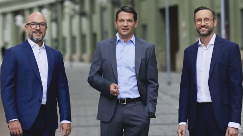 Die drei Gründungspartner von Sevest
