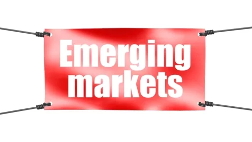 Emerging Markets Schild