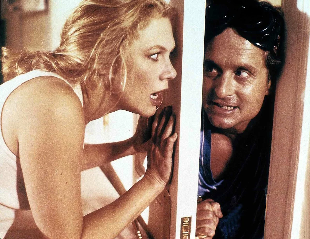 Kathleen Turner und Michael Douglas in "Der Rosenkrieg" (1989)