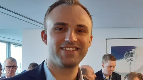 Paul Scholz auf einer Veranstaltung
