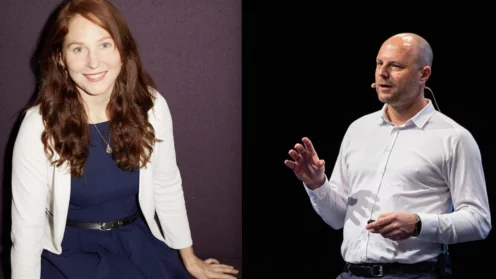 Annika Bergbauer, Wavestone und Oliver Hein, Google