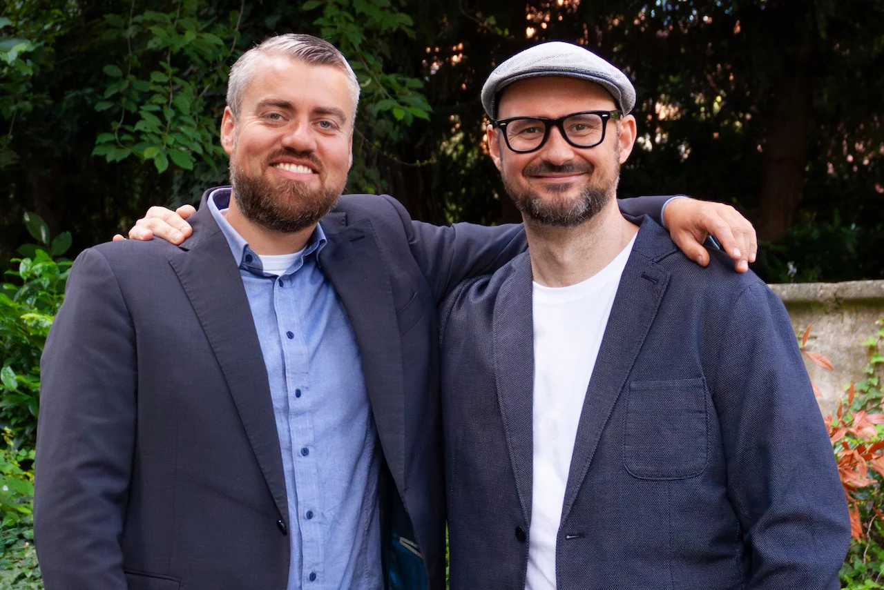 Andreas Rudischhauser (links) und Oskar Hallier
