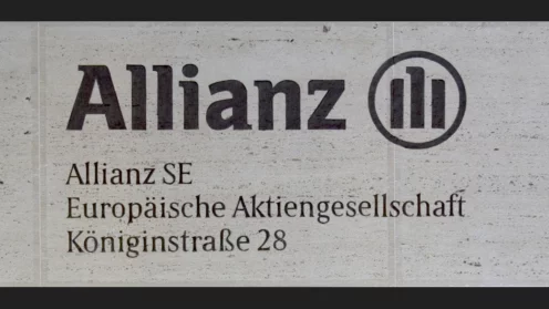 Pforte der Allianz Hauptverwaltung in München