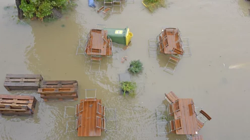 Hochwasser in Österreich
