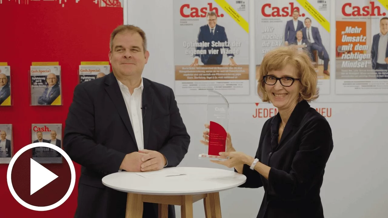 Frank O. Milewski, Cash., und Simona Merzagora, Senior Business Advisor - Germany für Mediolanum