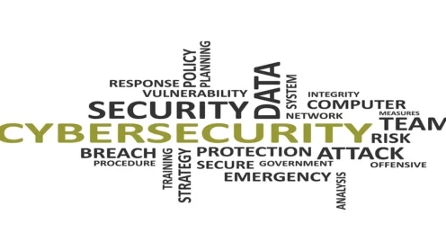 word cloud - cybersecurity