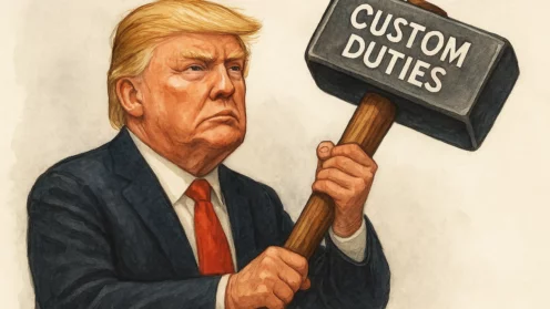 Donald Trumps Zollhammer