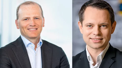 Markus Hayen (li.) und Lukas Kölbl, beide Accenture