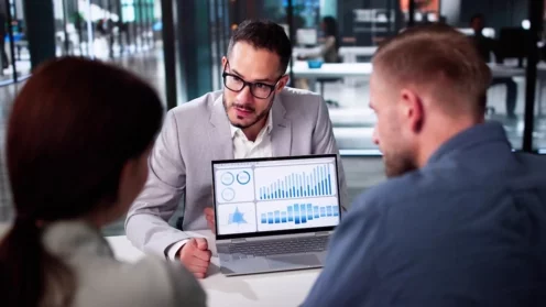 Financial Planner Giving Advice