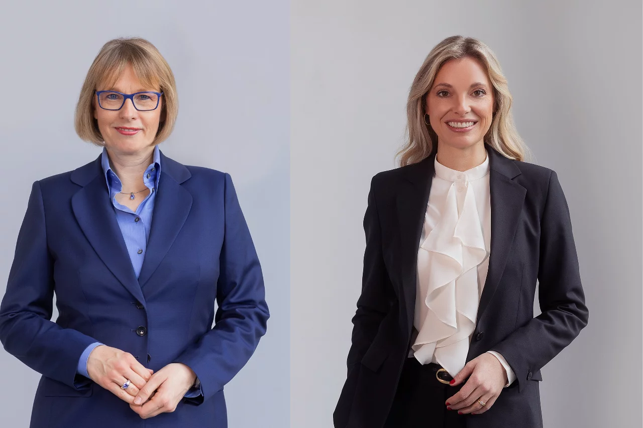 Sabine Krummenerl, Vorständin für Komposit und Maklervertrieb im Provinzial Konzern, (li.) & Nina Schmal, Vorständin für Kundenmanagement und neue Geschäftsmodelle.