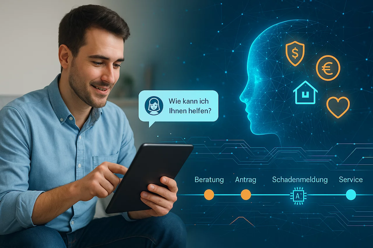 Künstliche Intelligenz, Customer Journey, Service, Versicherung,