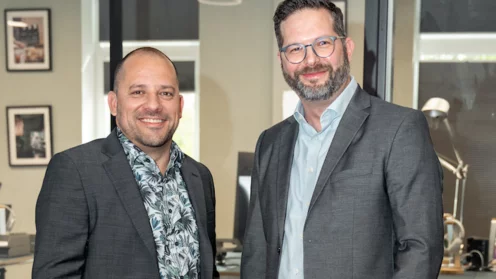 Florian Hoffmann und Tobias Lohn (v.l.)