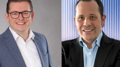 Christian Häsch, Alte Leipziger, und Christian Jaffke, Morgen & Morgen (v.l.)