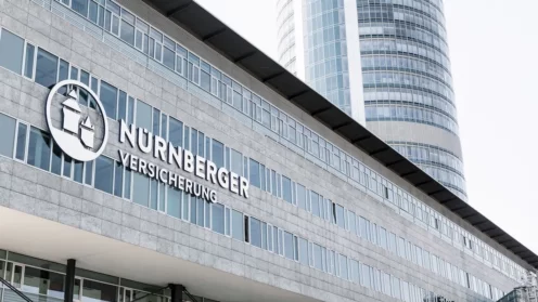 Fassade der Nürnberger Versicherung, Nürnberg