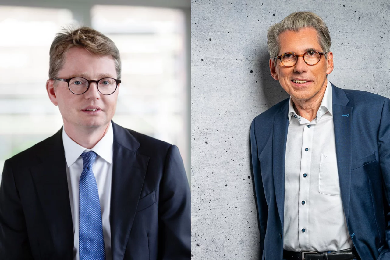 Dr. Florian Reuther (li.) und Andreas Storm