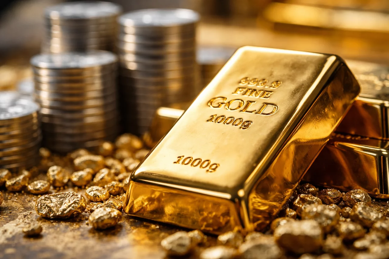 Gold und Silber