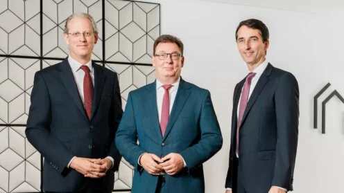 Die drei Geschäftsführer von Industria
