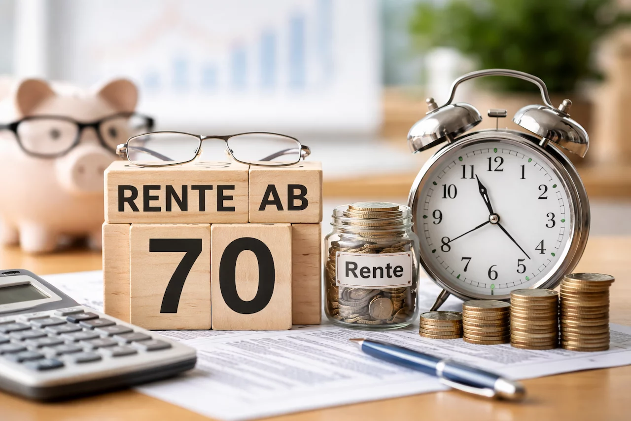 Rente mit 70