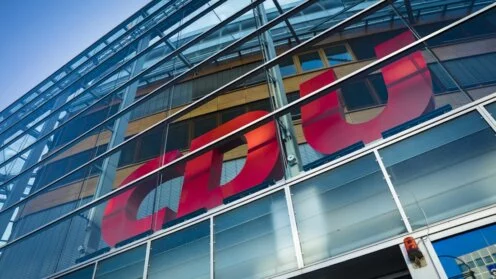 August 2018, Konrad-Adenauer-Haus - headquarters of the CDU