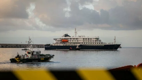Kreuzfahrtschiff "Hondius"